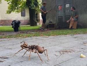 Mravenci prospektoři si vyslechli poklidné zahájení výstavy Příznaky života