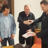 Křest knihy Atlas zemí, které neexistují: Stanislava Kučová, Rani Tolimat, Evžen Škňouřil, Tomáš Brandejs a Markéta Burianová